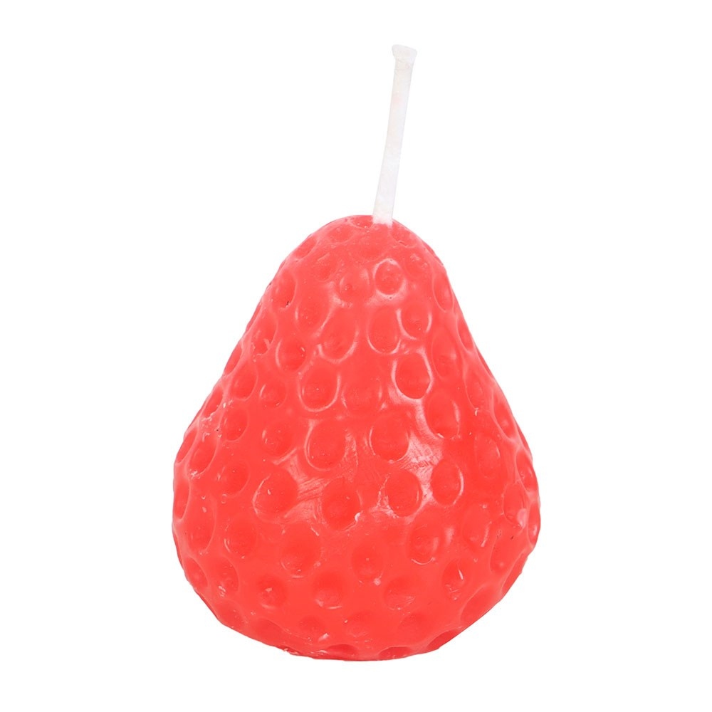 Something Different - Set of 3 Strawberry Shaped Figuurkaars - Rood